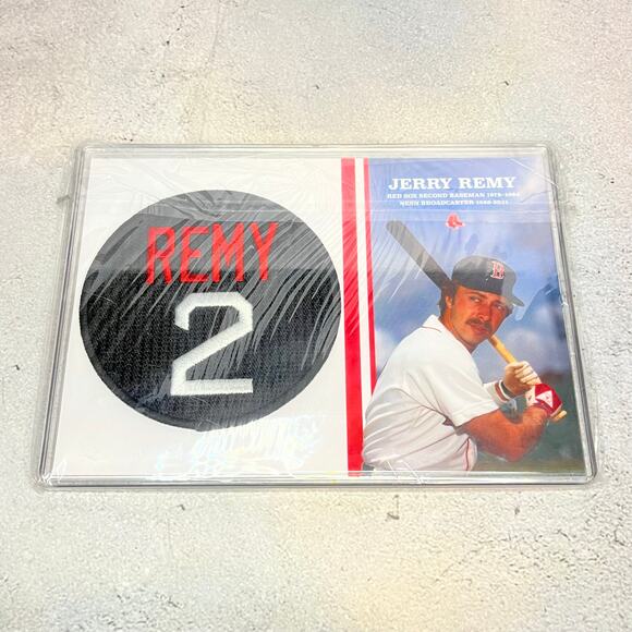 Jerry Remy #2 Memorial Patch – Boston Red Sox - New Sealed - Picture 1 of 2